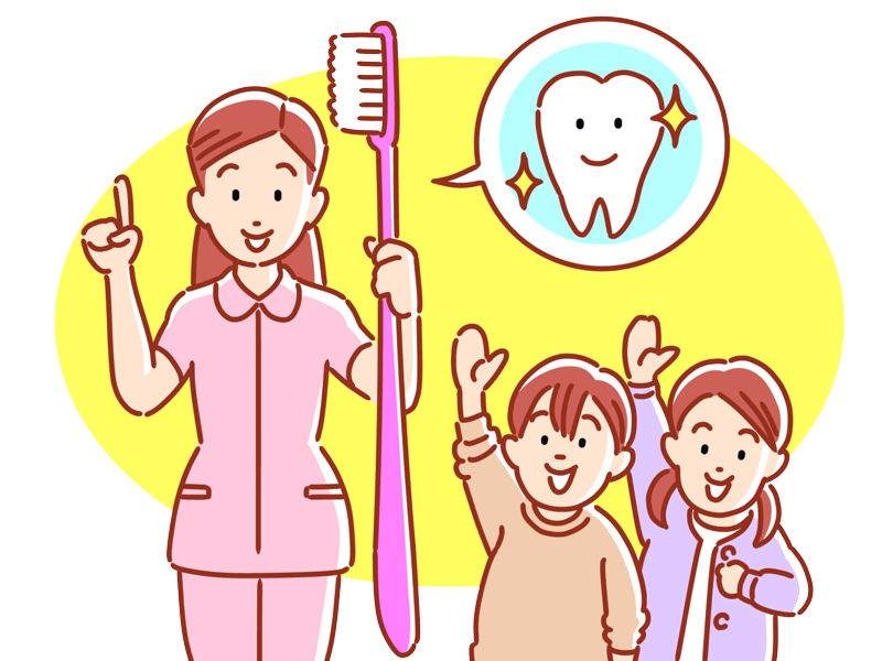 TBI（小児のブラッシング指導）